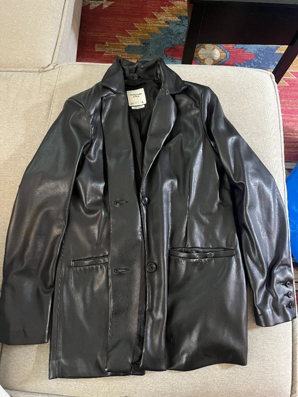 Leather blazer / jacket